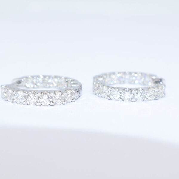 925 Silver Small Hoop Earrings