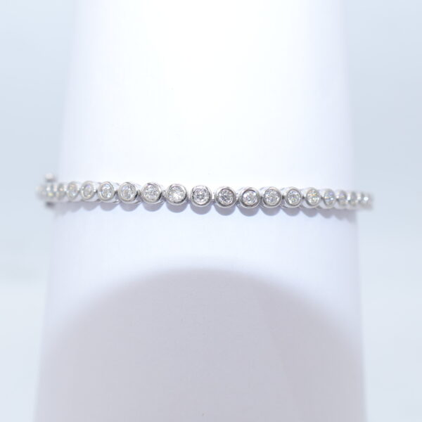 925 Silver Moissanite Tennis Bracelet